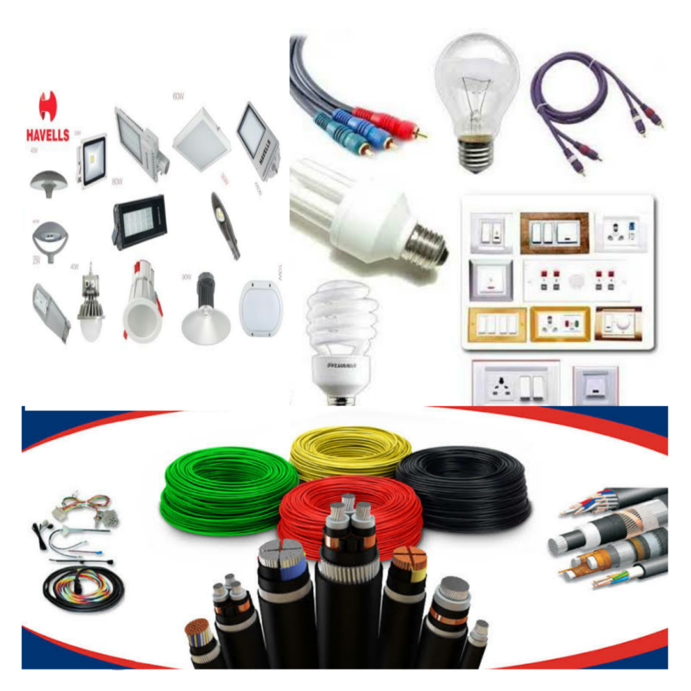 پخش و خرید عمده لوازم الکتریکی + کانال عمده فروشی لوازم الکتریکی