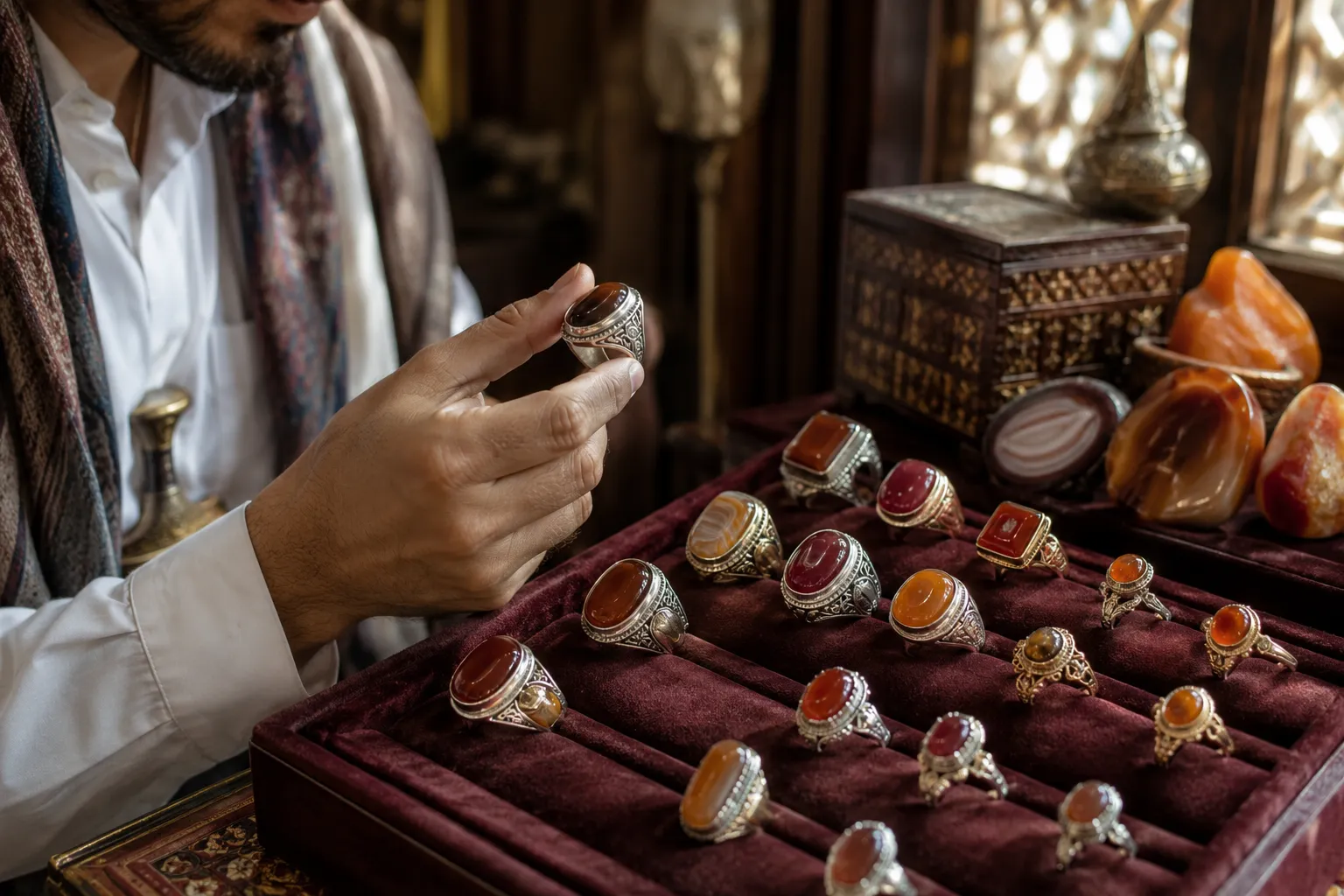 خواص عقیق یمنی؛ نگاه فرهنگی و واقعیت خرید