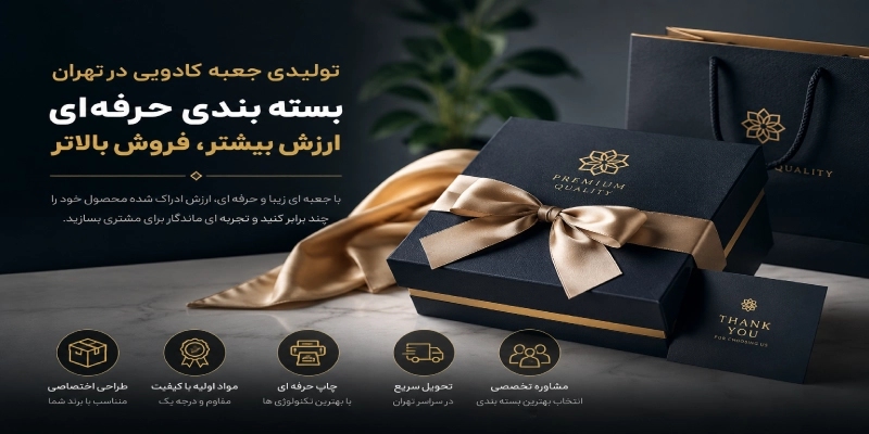 تولیدی جعبه کادویی در تهران
