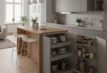 چیدمان هوشمندانه؛ چطور با طراحی جدید کابینت، فضای آشپزخانه را دو برابر کنیم؟