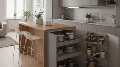 چیدمان هوشمندانه؛ چطور با طراحی جدید کابینت، فضای آشپزخانه را دو برابر کنیم؟